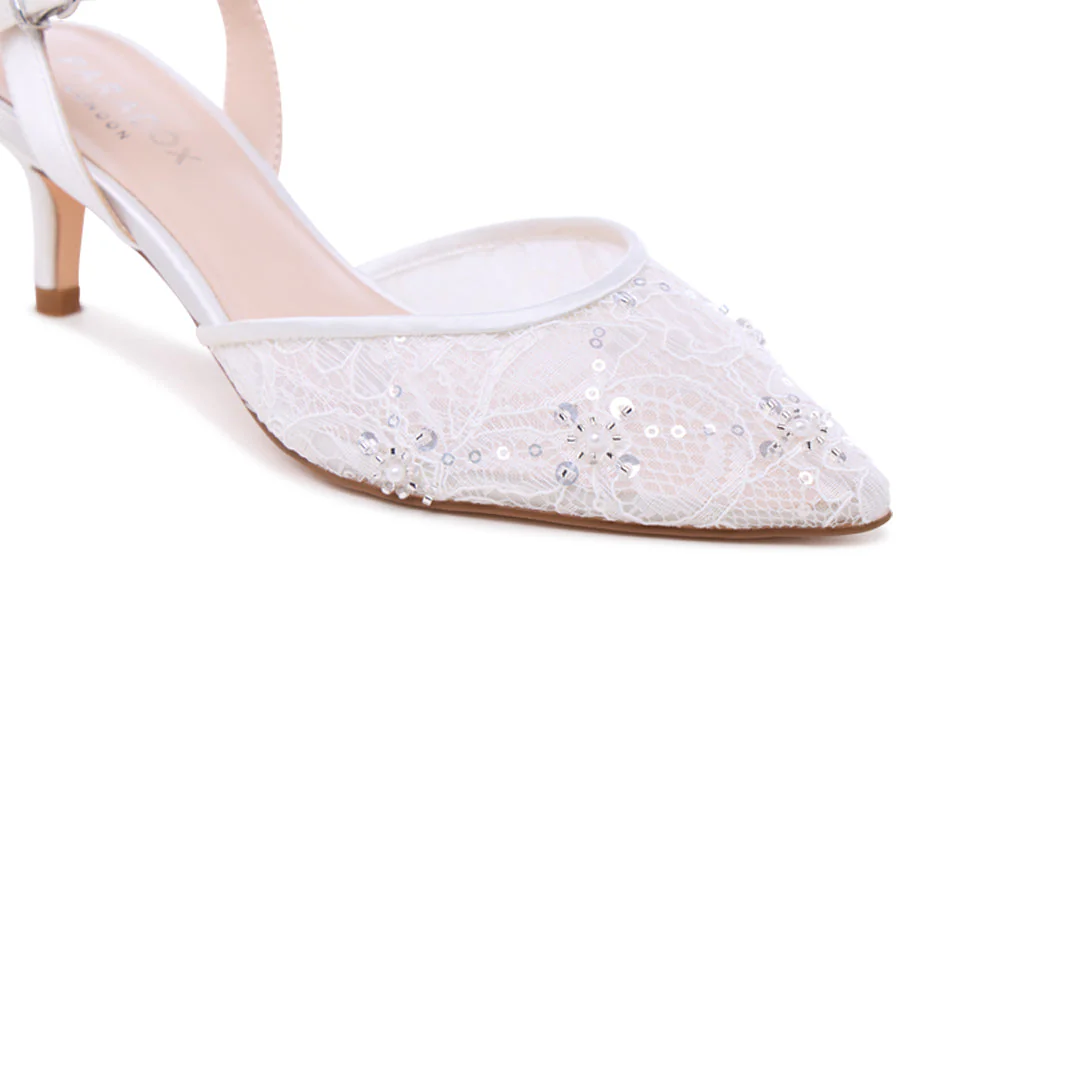 Alaria Lace Wedding Shoes - Image 7
