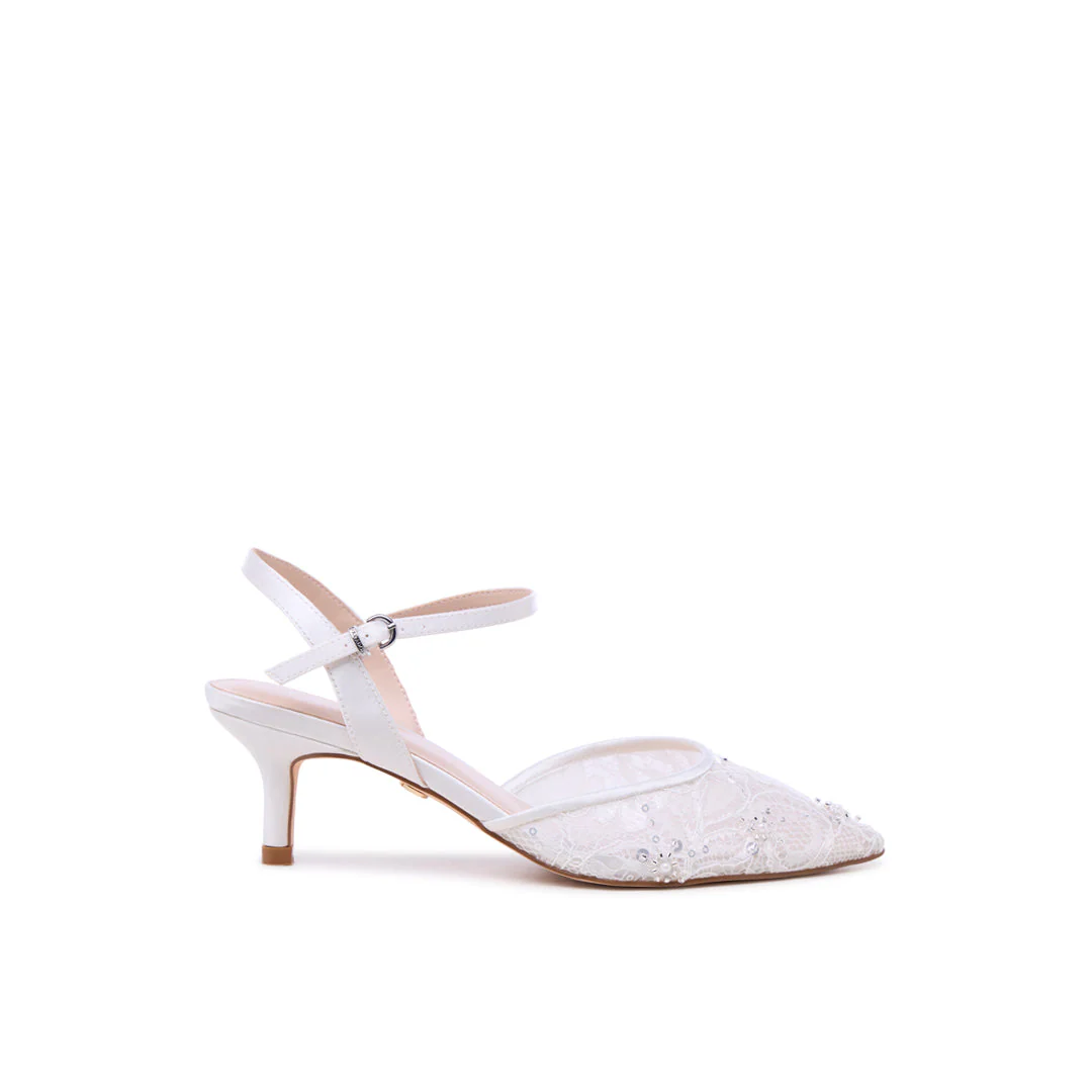 Alaria Lace Wedding Shoes - Image 8