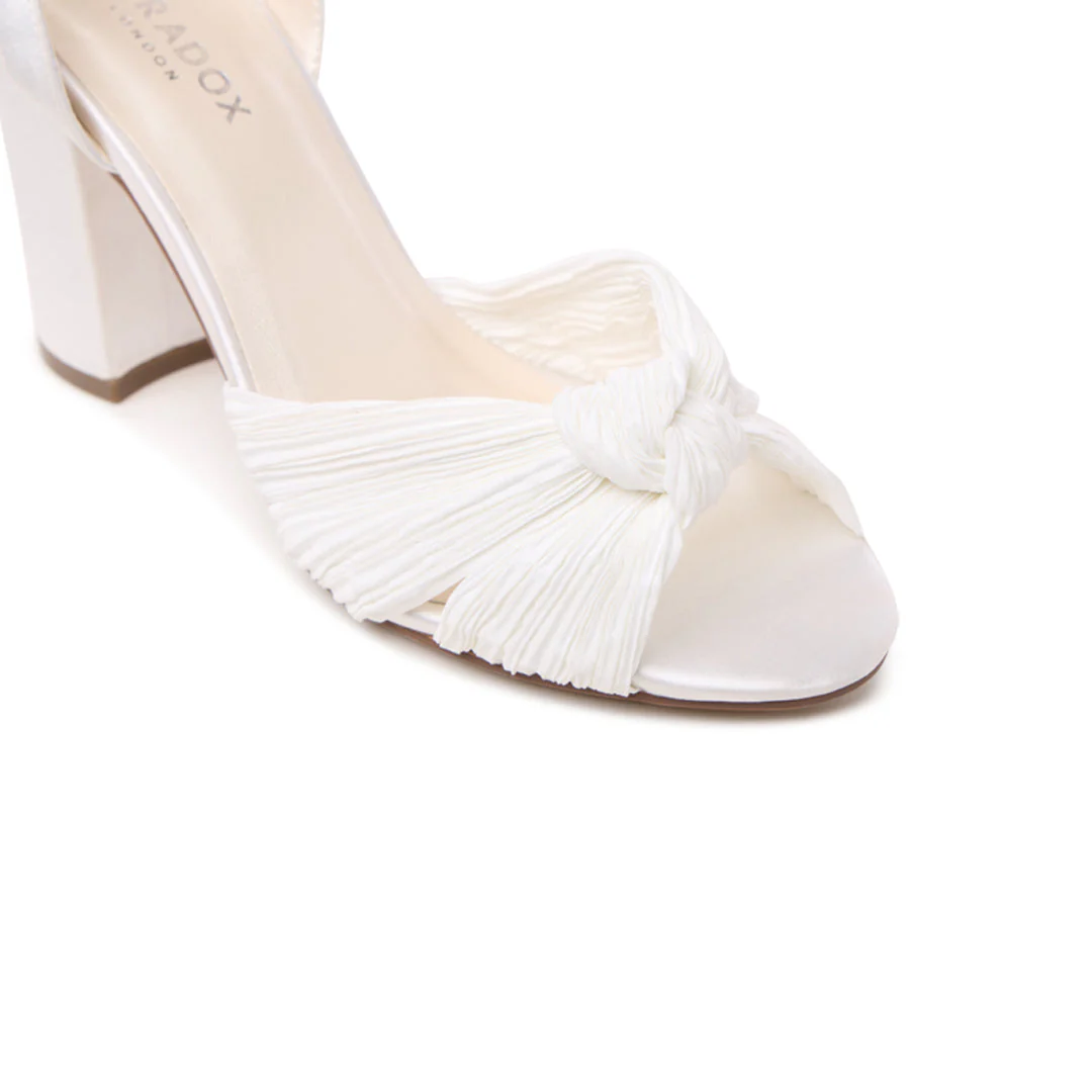 Amabel Block Heel Wedding Shoes - Image 7