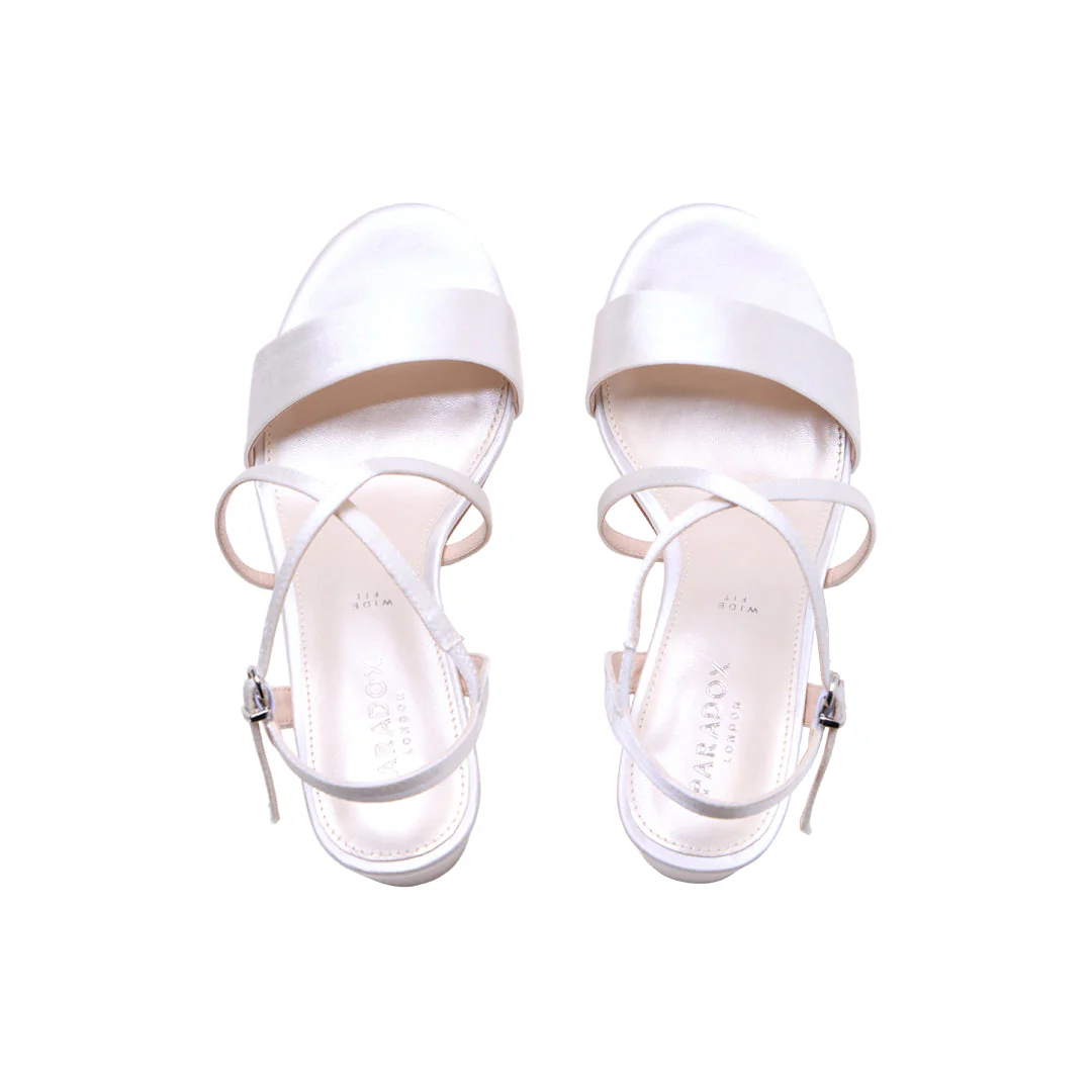 Amaris Wide Fit Wedding Sandals - Image 5