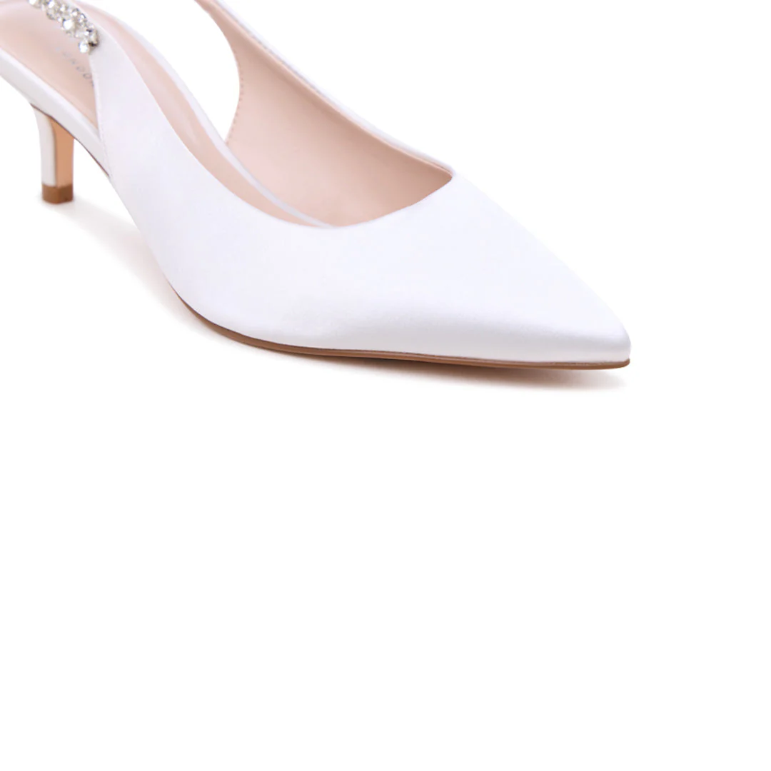 Angelique Slingback Wedding Heels - Image 7