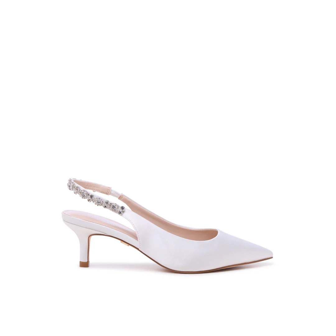 Angelique Slingback Wedding Heels - Image 8